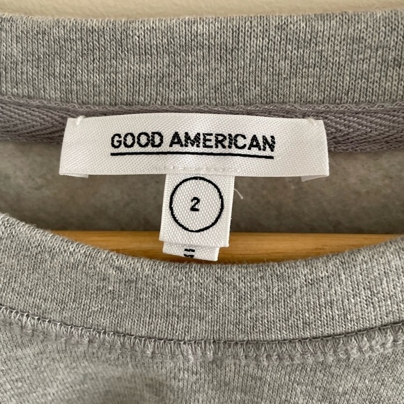 Good American Gray Knot A Quitter Sweatshirt - Picture 8 of 8